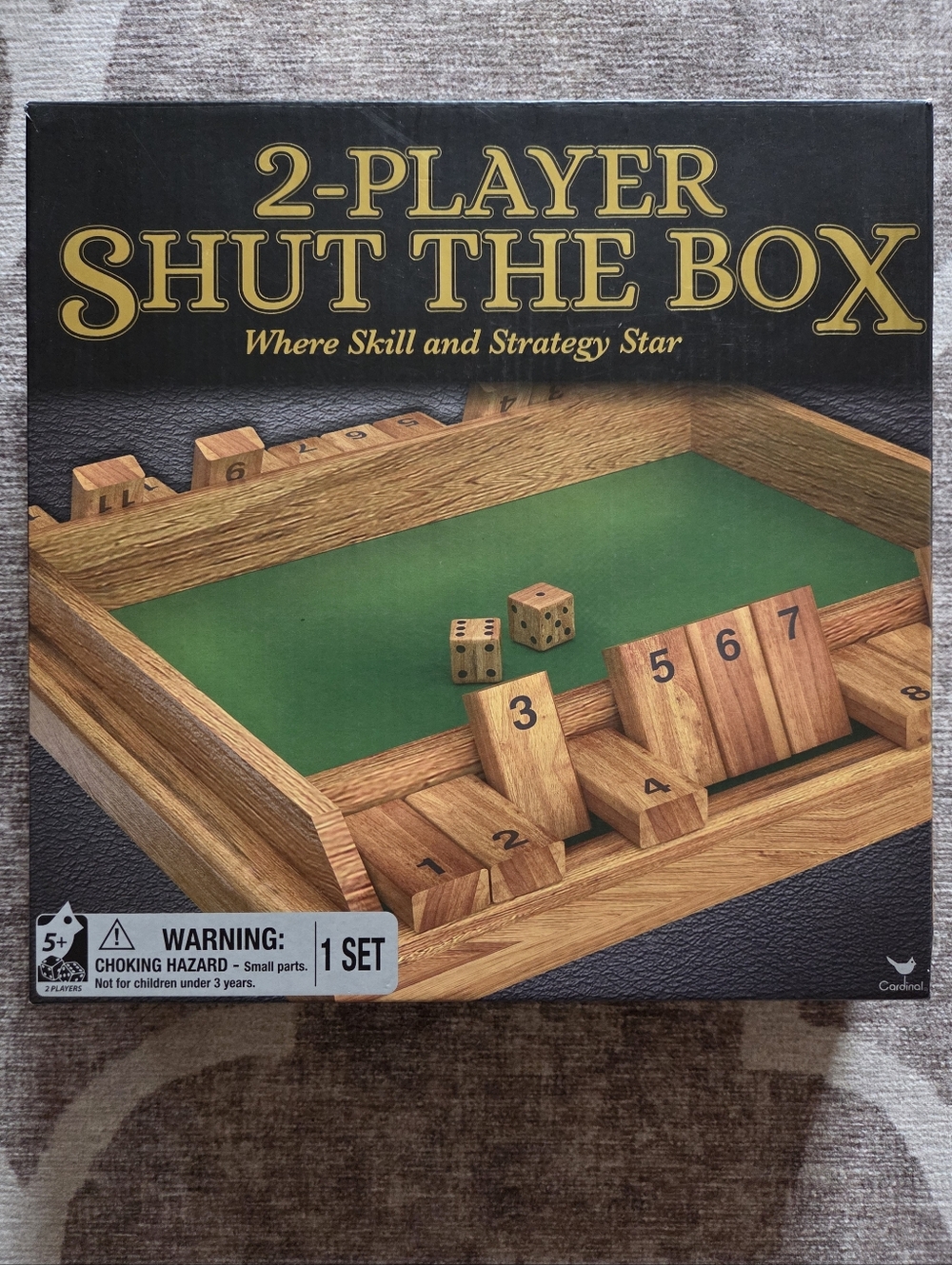 2-Player Shut The Box Game - Picture 4 of 4